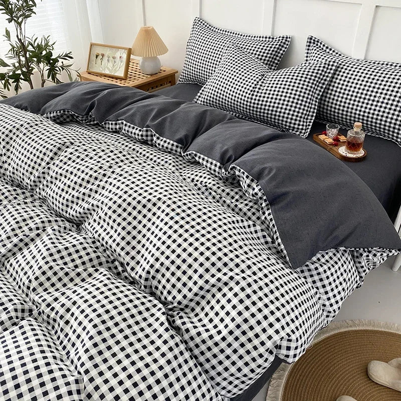 Housse De Couette Carreaux