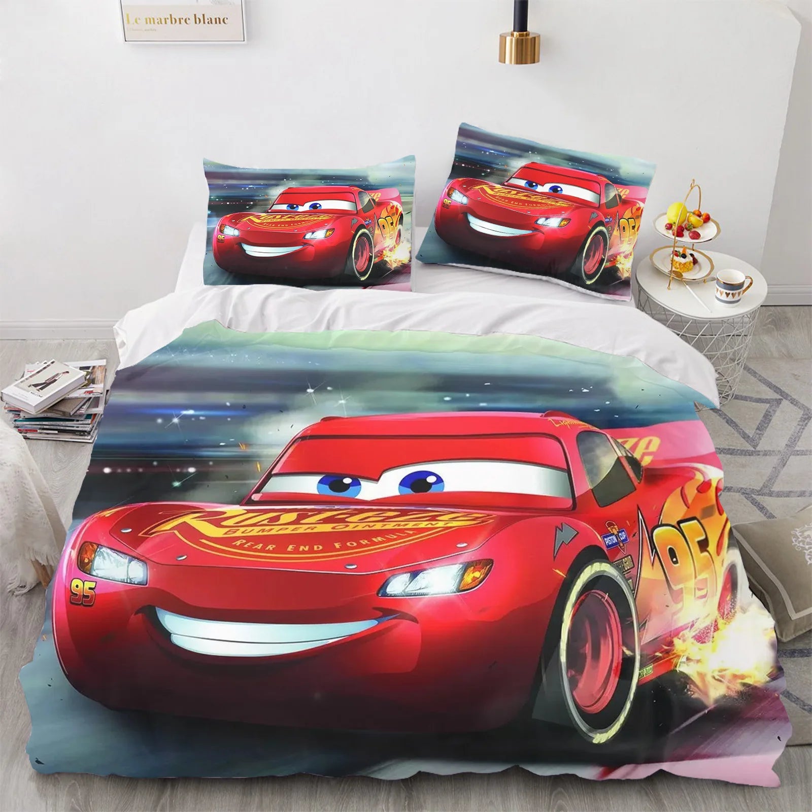 Housse De Couette Cars Courses Endiablées