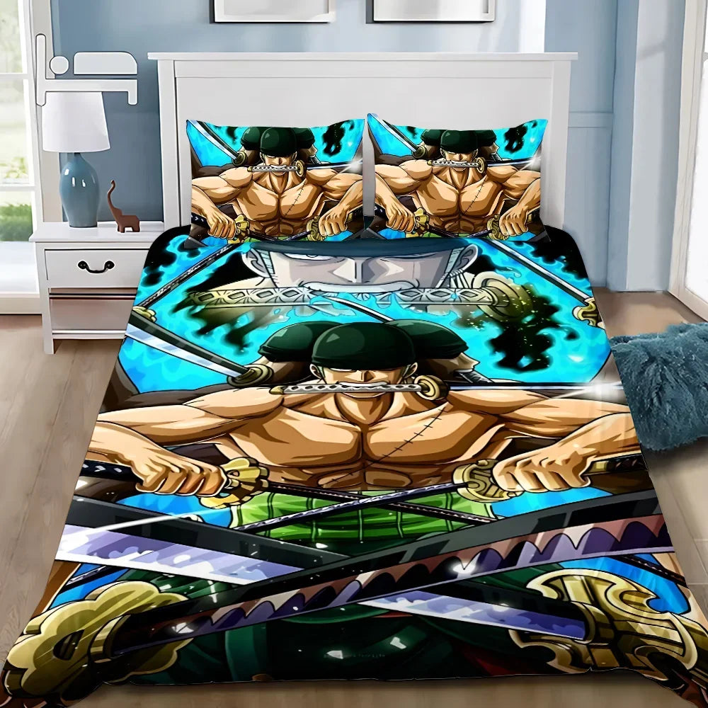 Housse De Couette One Piece L’Art Des Trois Sabres