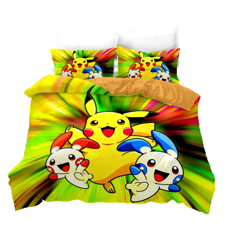 Housse De Couette Pokémon Voyage À Travers Les Régions