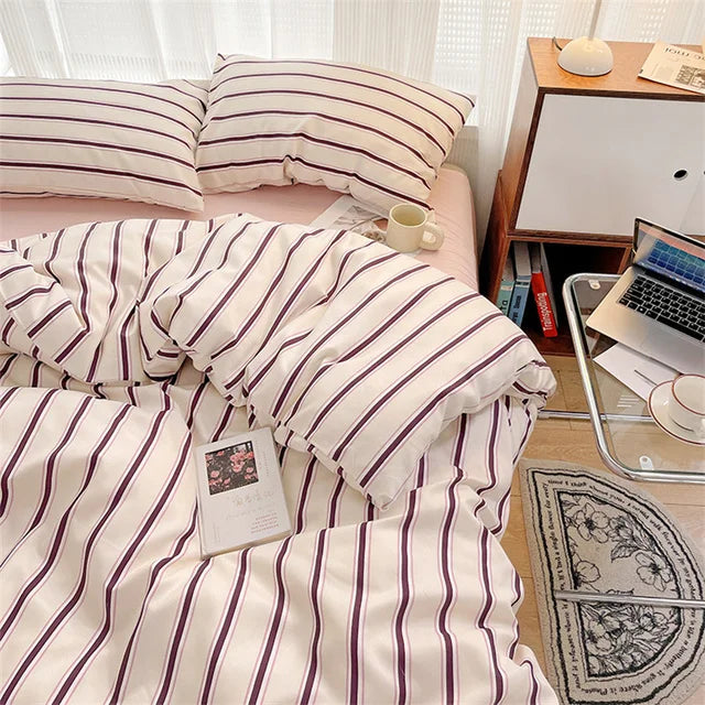 Housse De Couette Rayures