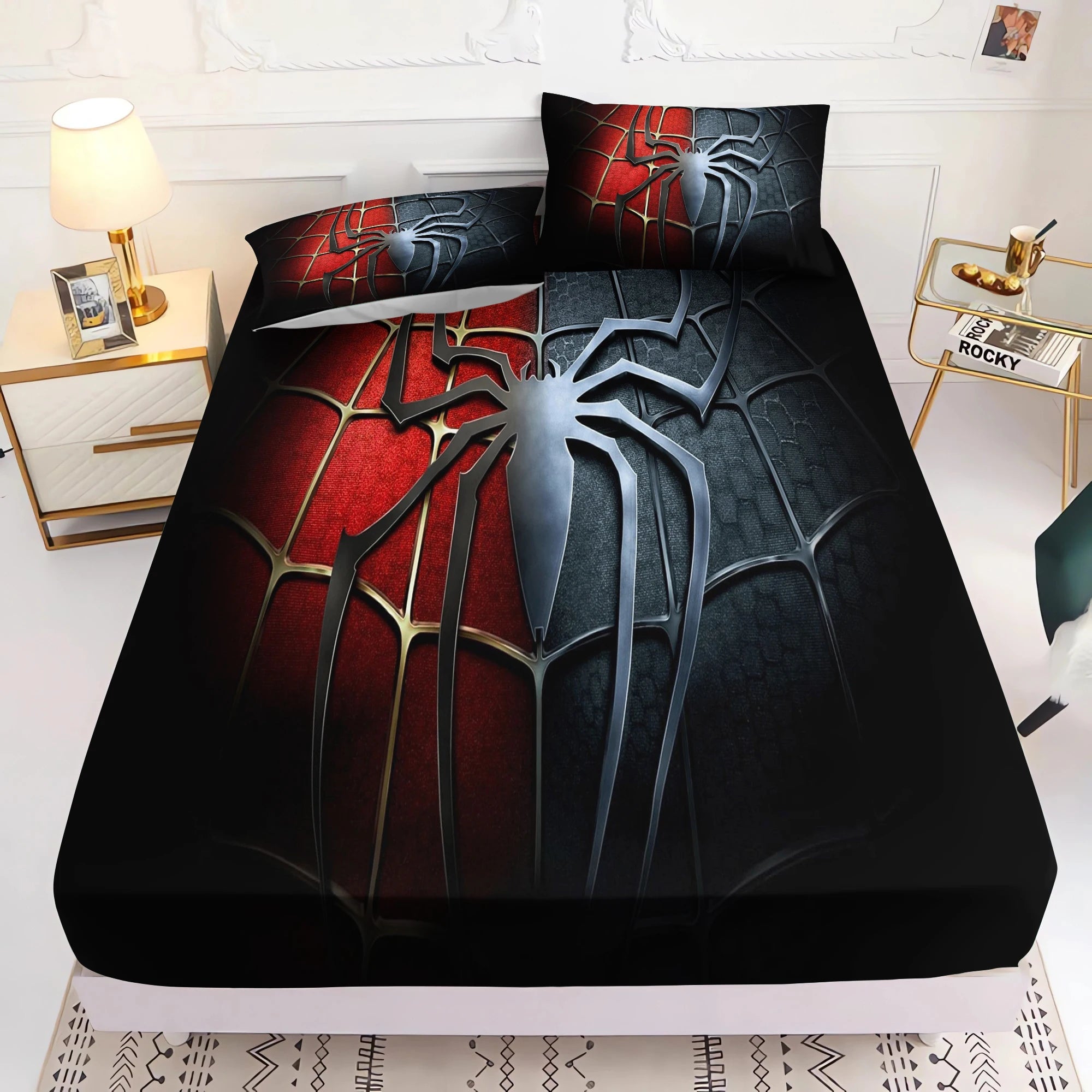 Housse De Couette Spiderman Entre Villes Et Toiles