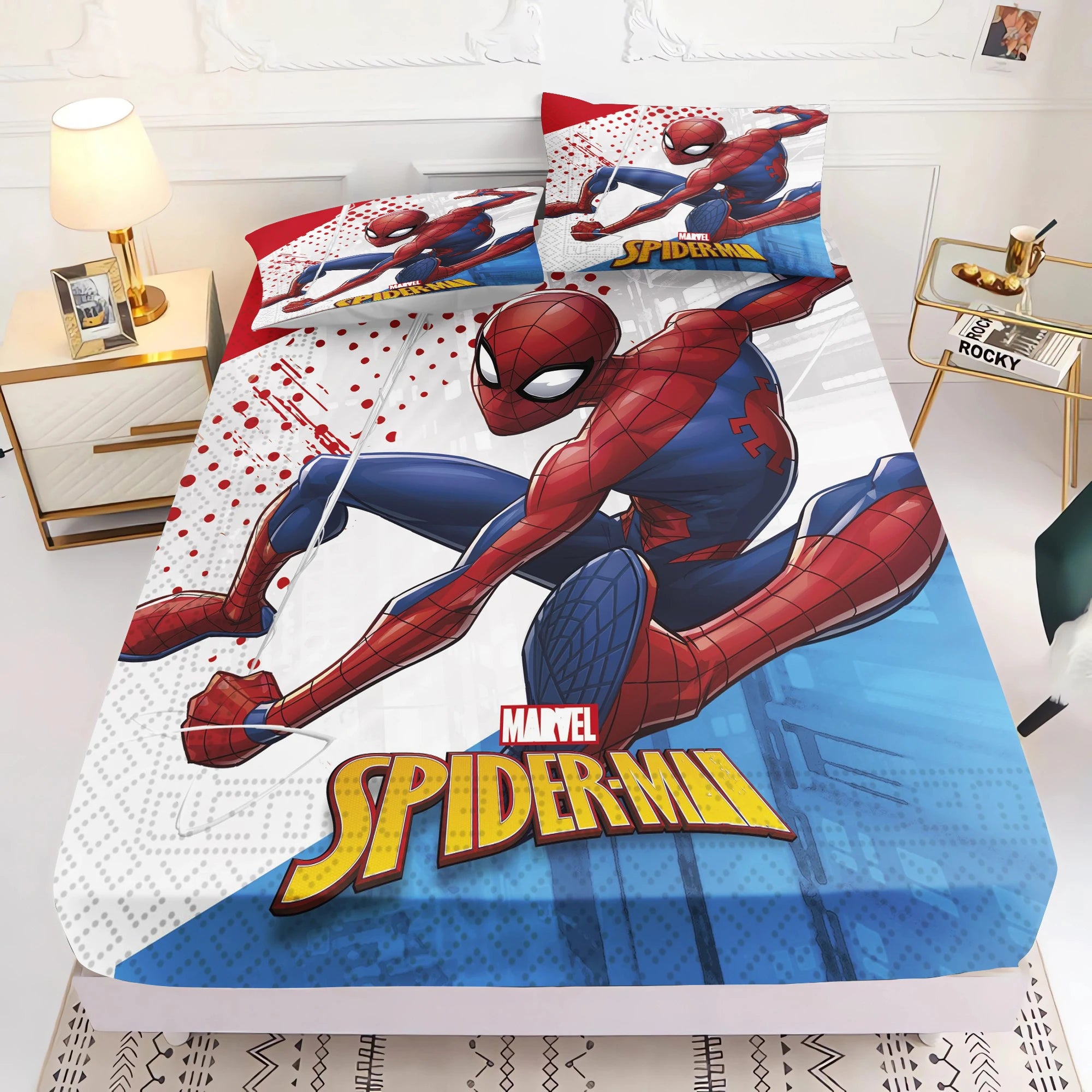 Housse De Couette Spiderman Esquive Et Combat Sans Peur