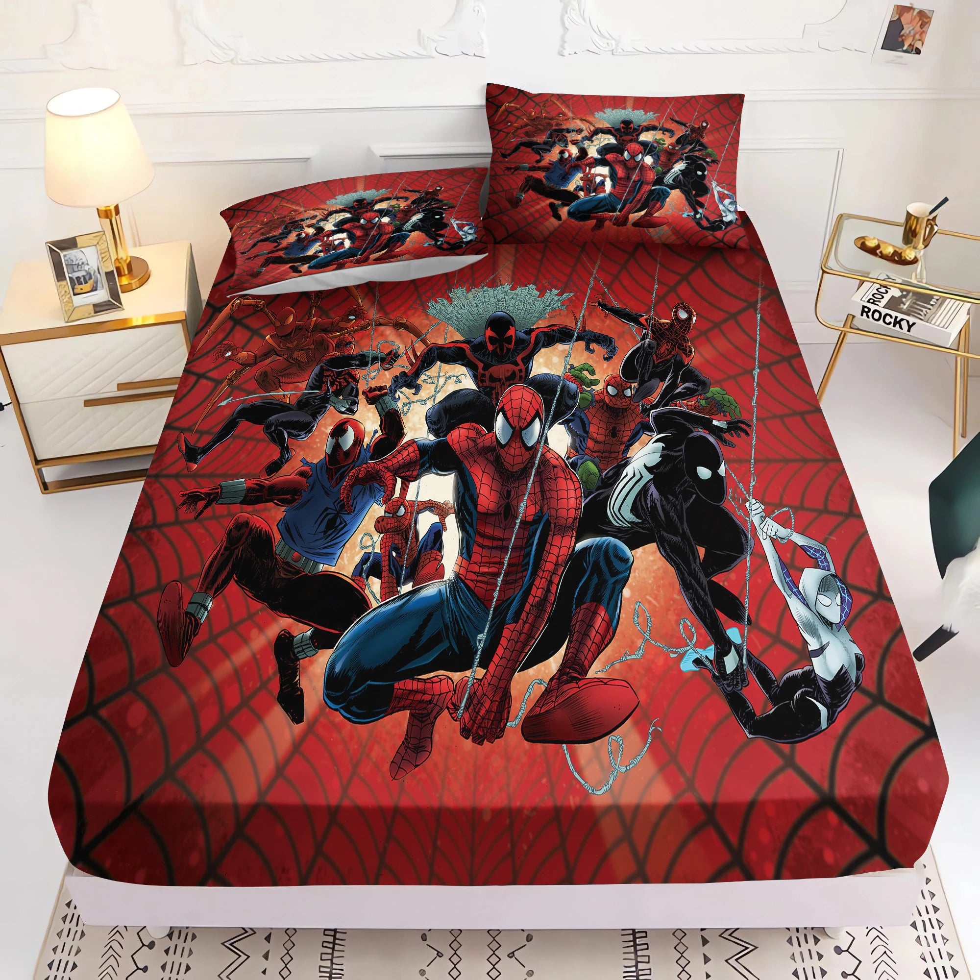 Housse De Couette Spiderman Légende Du Multivers Marvel