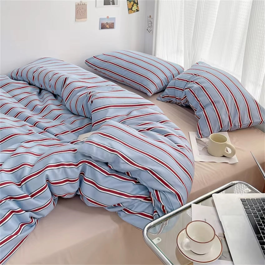 Housse De Couette Rayures Fines