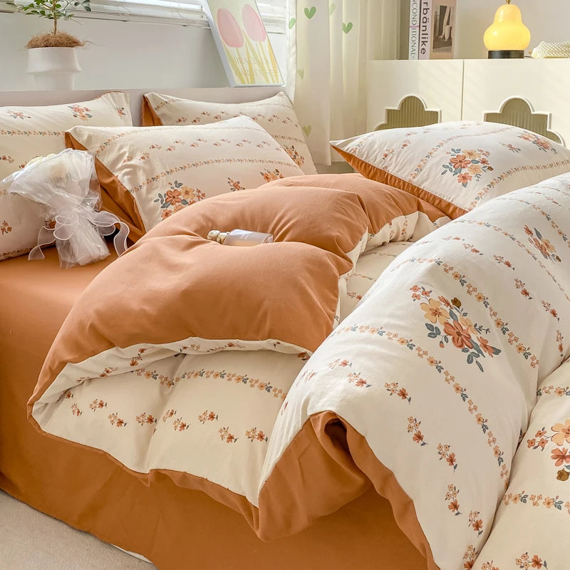 Housse De Couette Fleurie