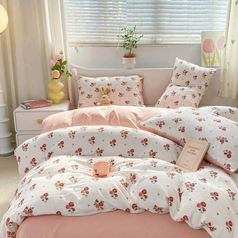 Housse De Couette Petite Fleur