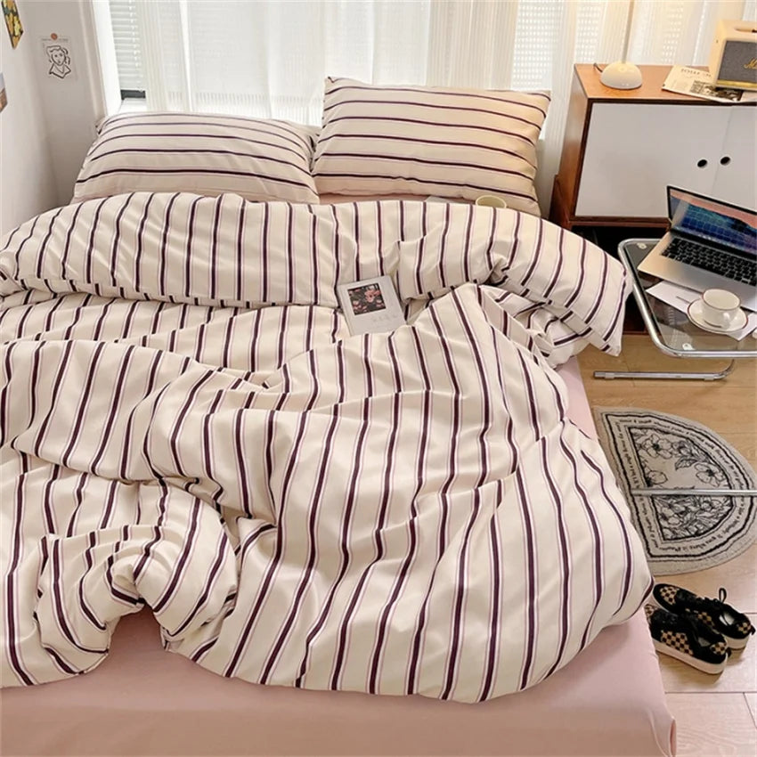 Housse De Couette Rayures