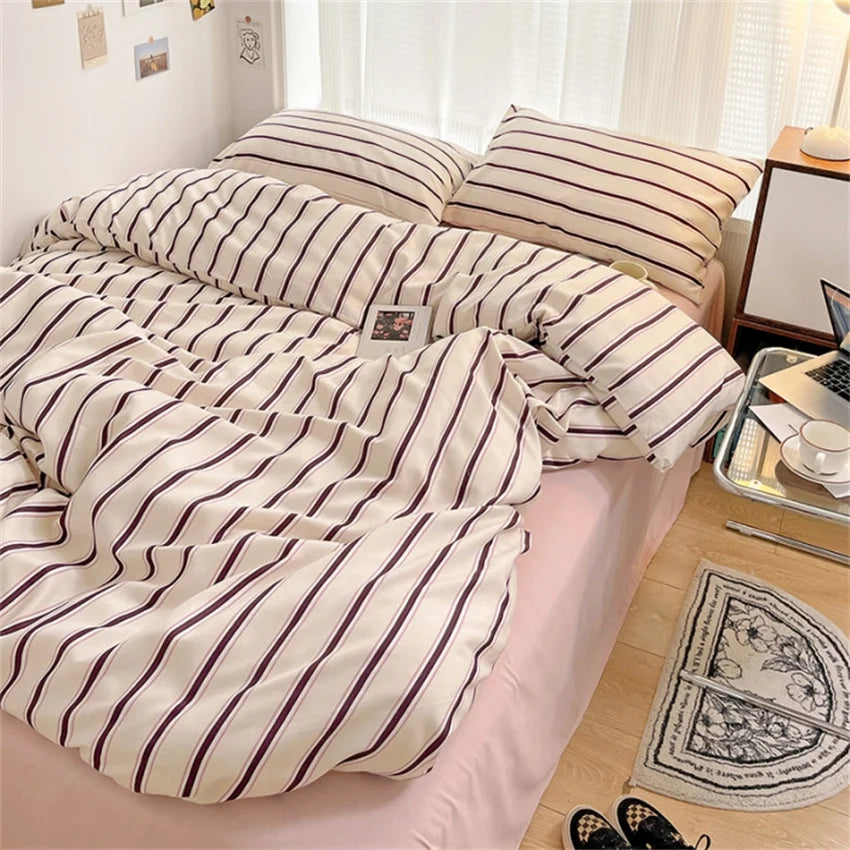 Housse De Couette Rayures
