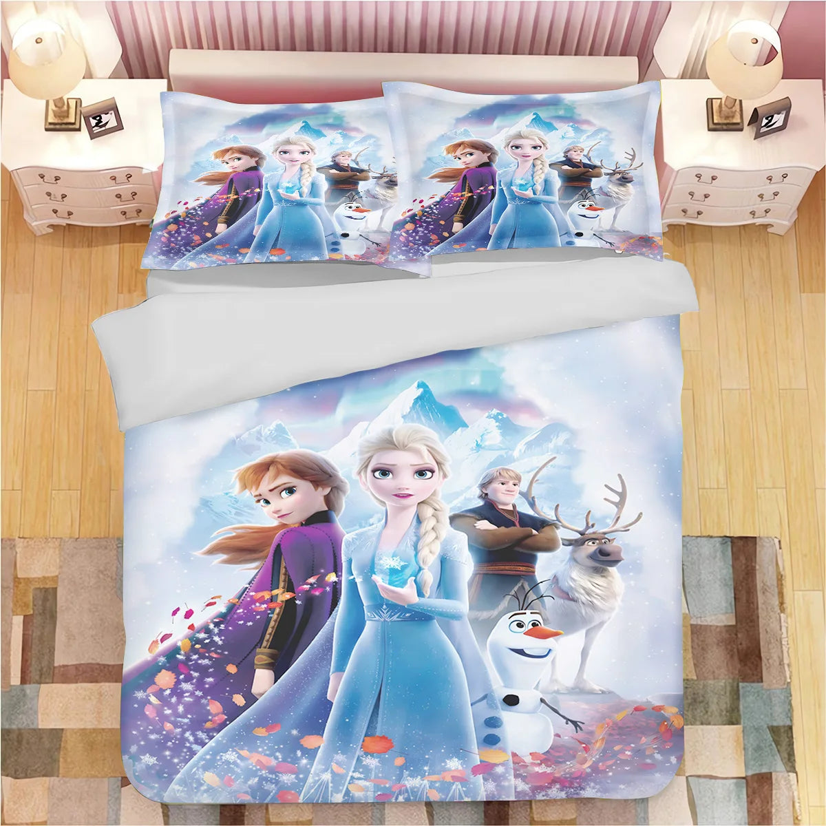 Housse De Couette Reine Des Neiges
