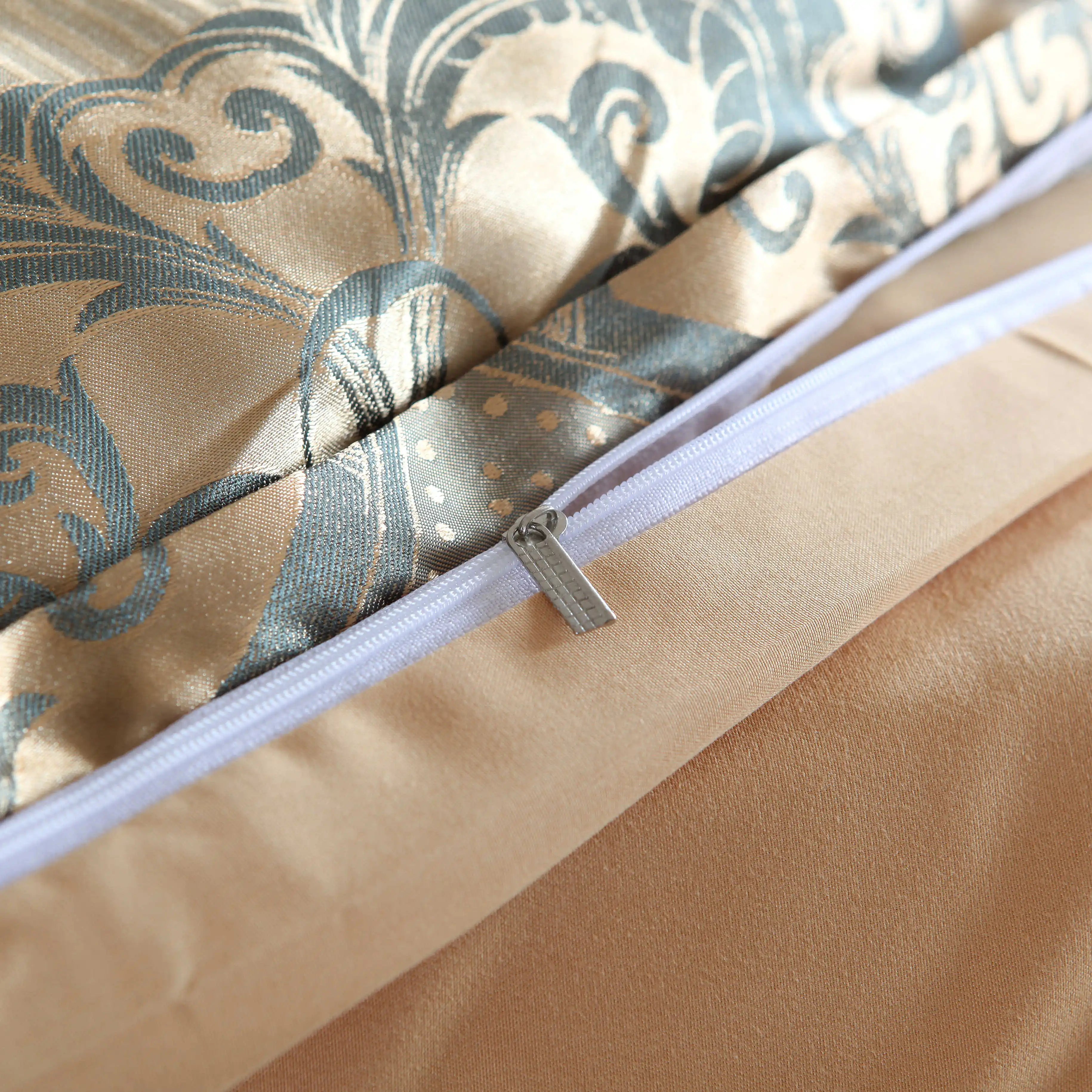Housse De Couette Satin Brillant Unique