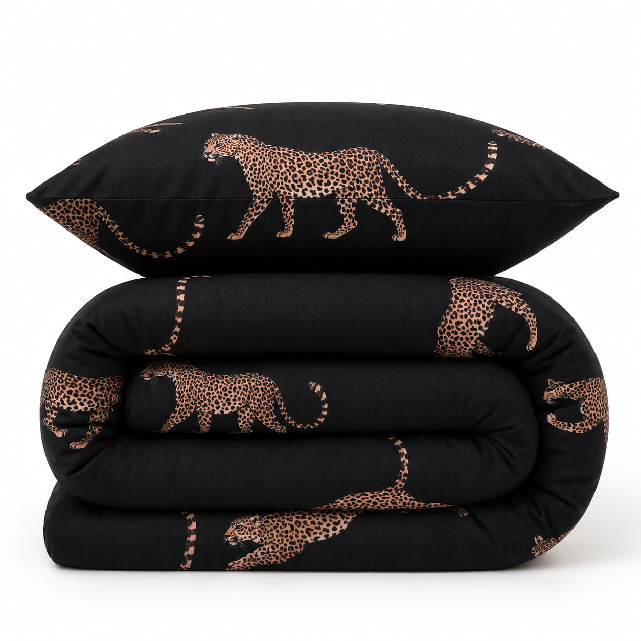 Housse De Couette Fille Motif Guépard