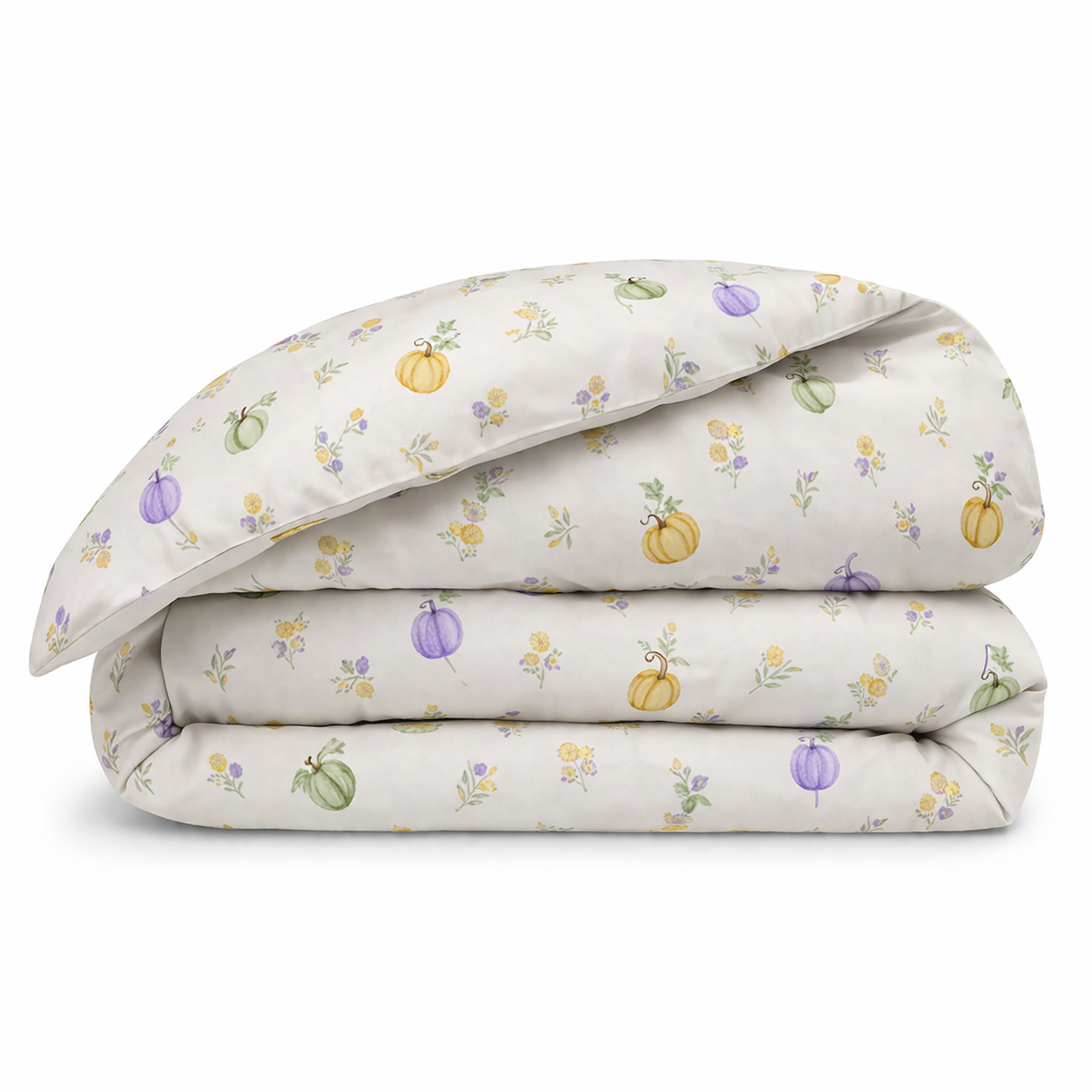 Housse De Couette Coton Citrouille