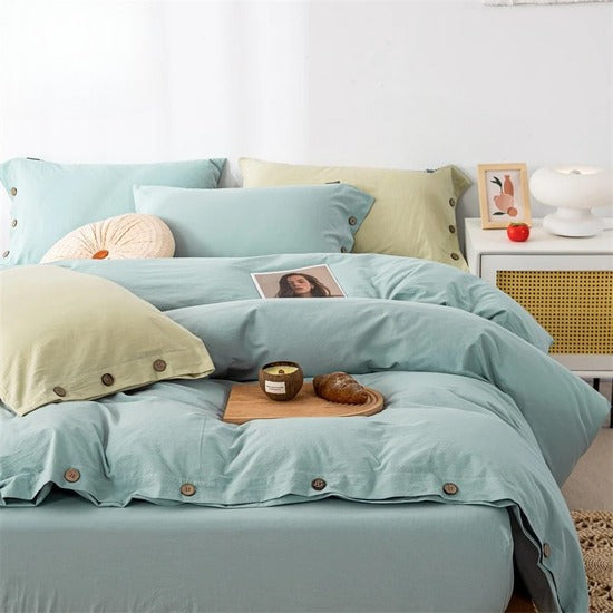 Housse De Couette Coton Confort Nuit