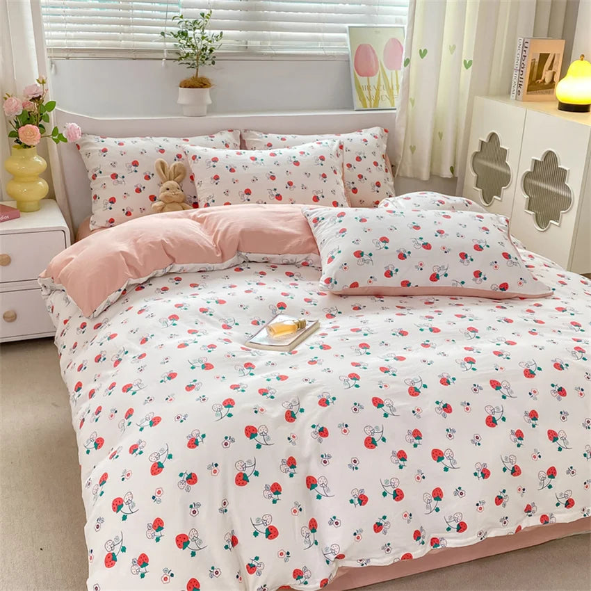 Housse De Couette Coton Doux