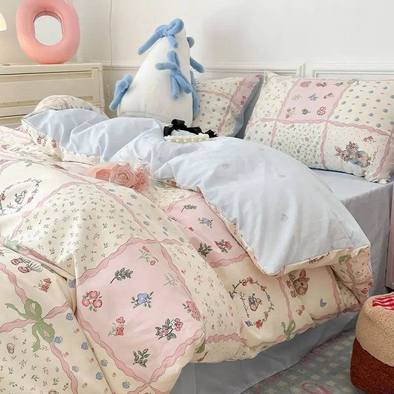 Housse De Couette Fille Chambre Douce