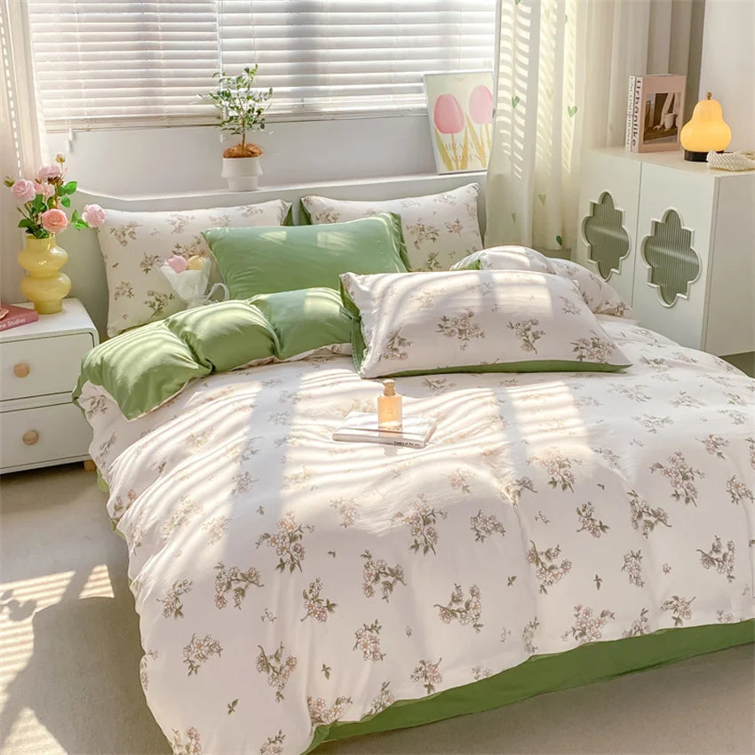 Housse De Couette Fleurie Printanière