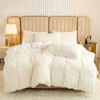 Housse De Couette Fourrure Blanche