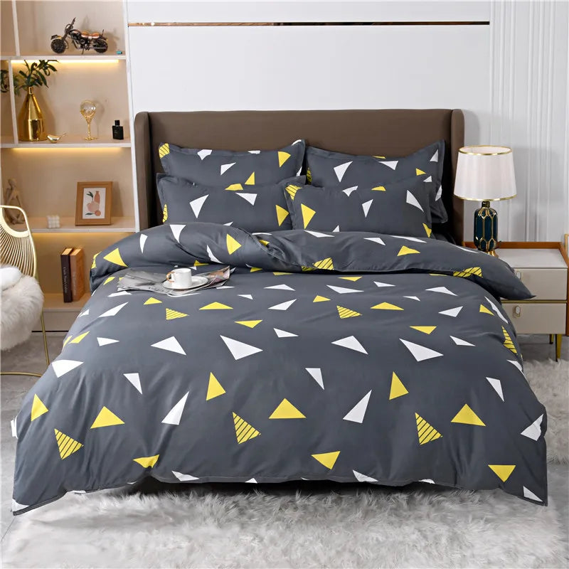 Housse De Couette Garçon Motif Géométrique