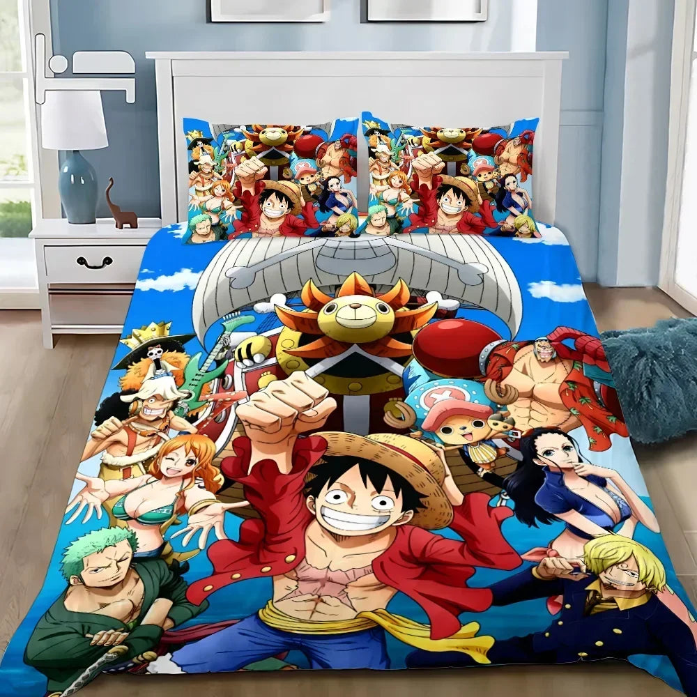 Housse De Couette One Piece Équipage Luffy