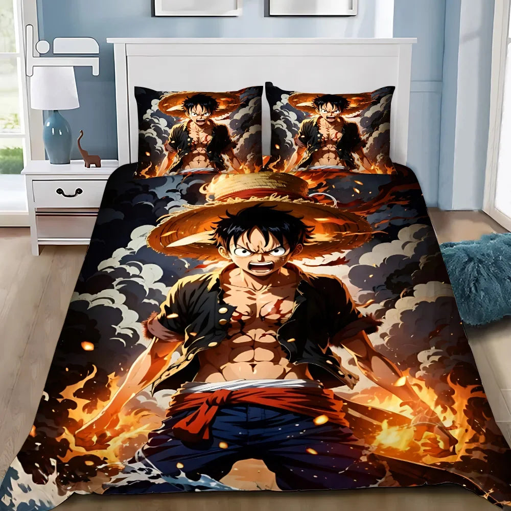 Housse De Couette One Piece Luffy Laugh Tale
