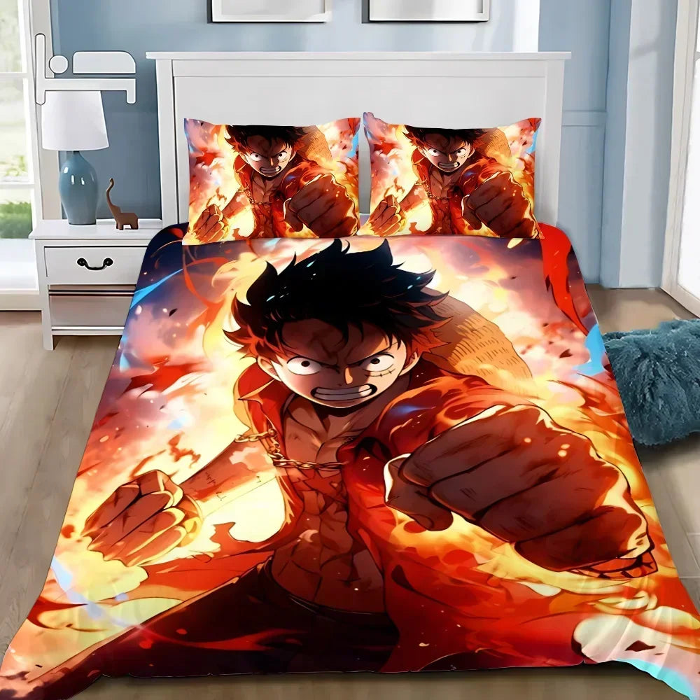 Housse De Couette One Piece Luffy Poursuite