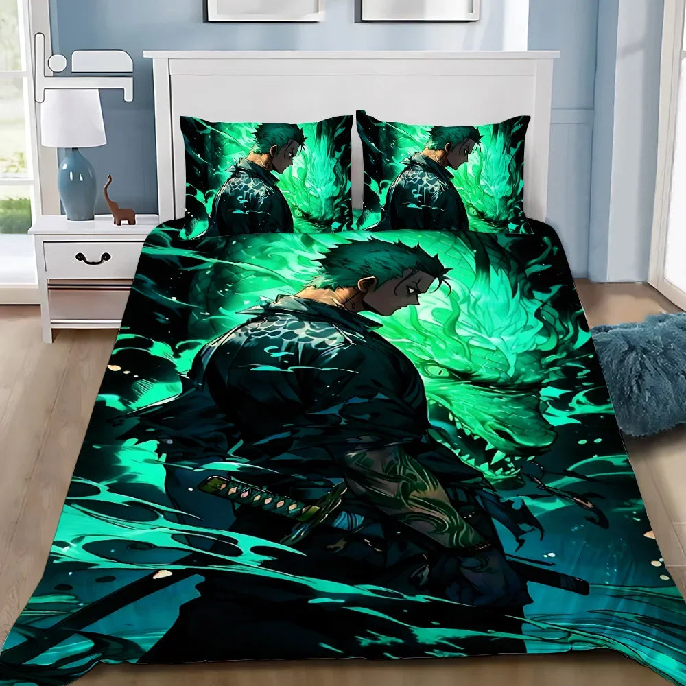 Housse De Couette One Piece Zoro Guerrier