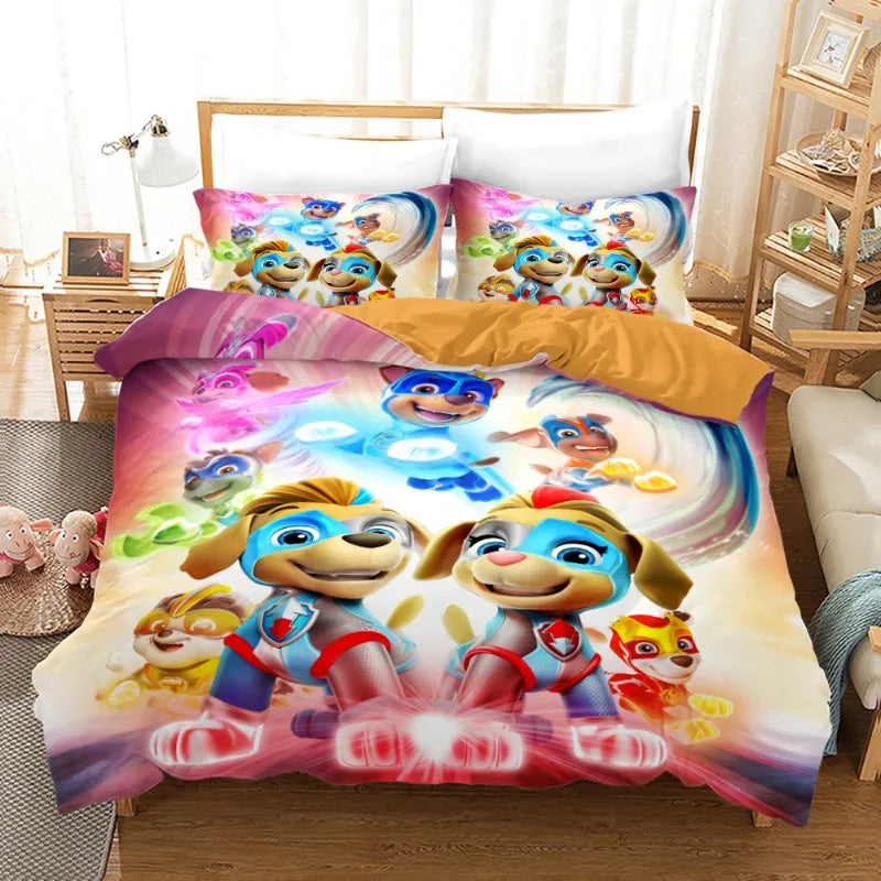 Housse De Couette Pat Patrouille Effet Lumineux