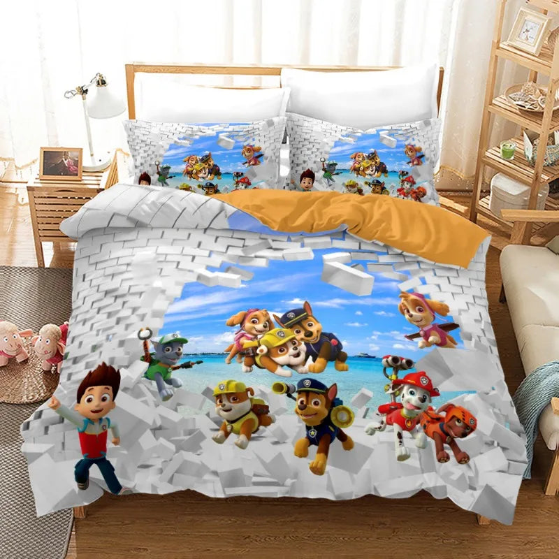 Housse De Couette Pat Patrouille Plage