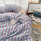 Housse De Couette Rayures Fines