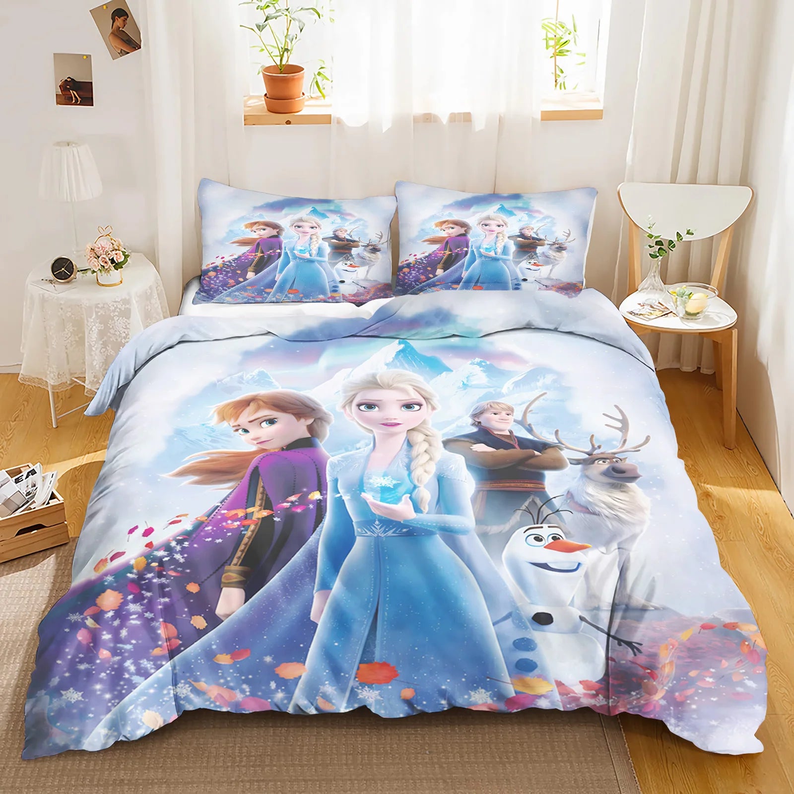 Housse De Couette Reine Des Neiges