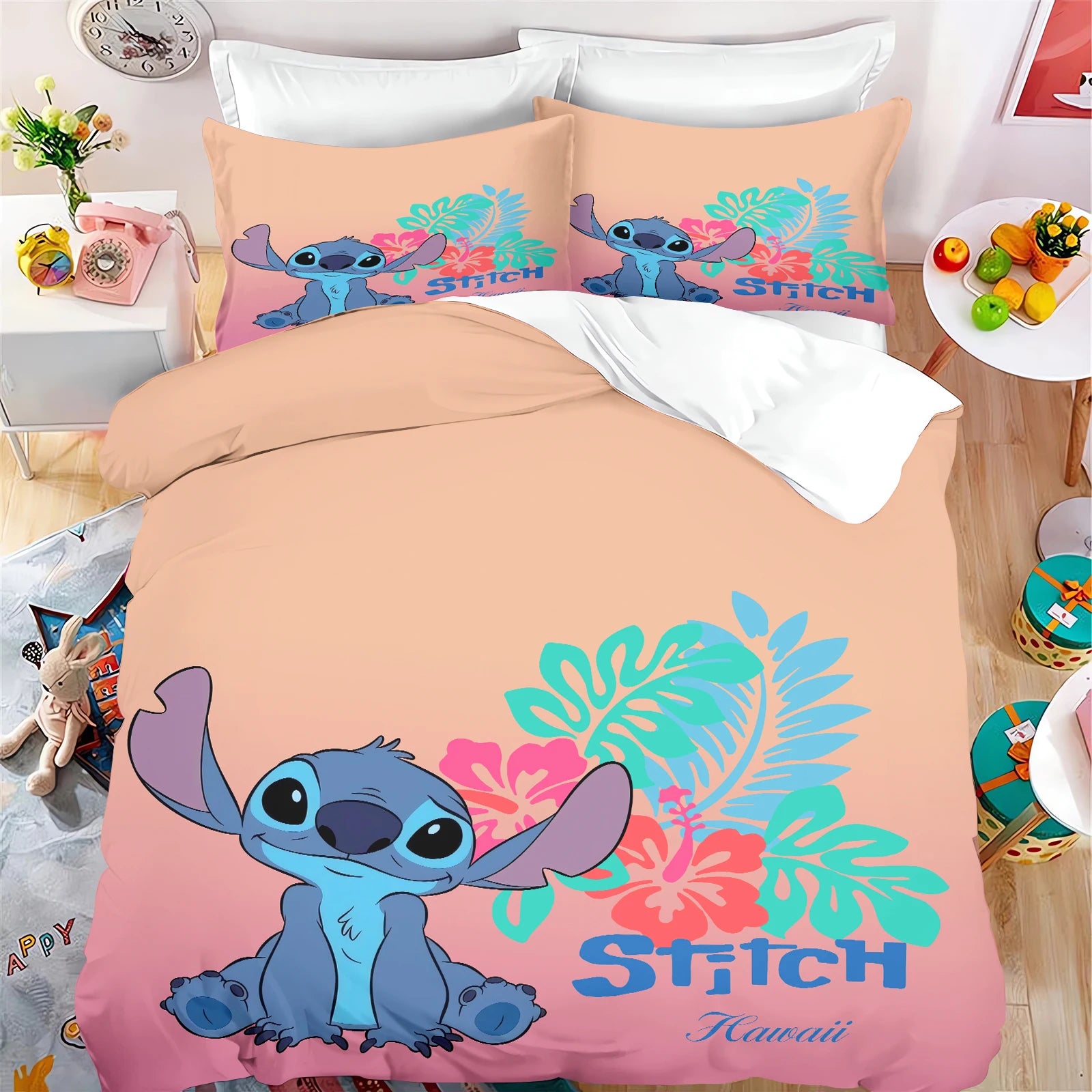 Housse De Couette Stitch Douce et Fraîche