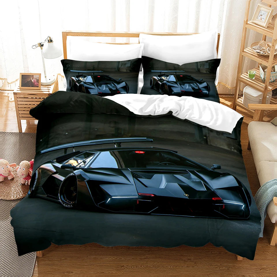 Housse De Couette Voiture Puissante