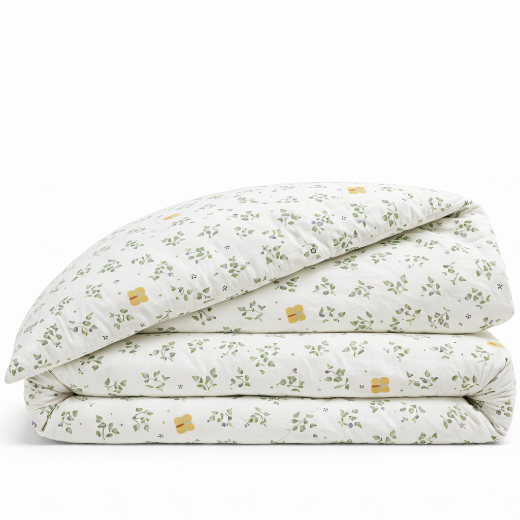 Housse De Couette Coton Floral