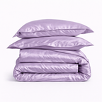 Housse De Couette Satin Lavande