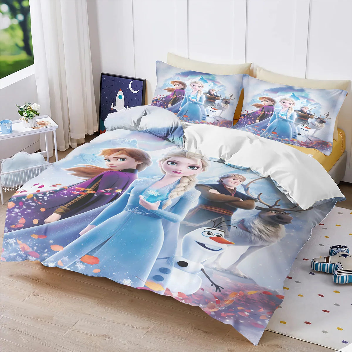 Housse De Couette Reine Des Neiges