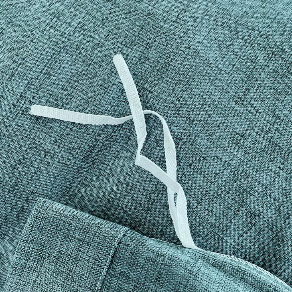 Housse De Couette Percale De Coton Vert Canard