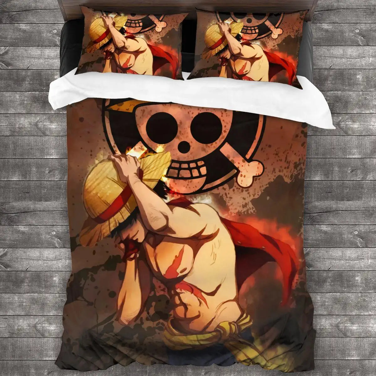 Housse De Couette One Piece Luffy Le Pirate