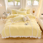 Housse De Couette Princesse Jaune Soleil